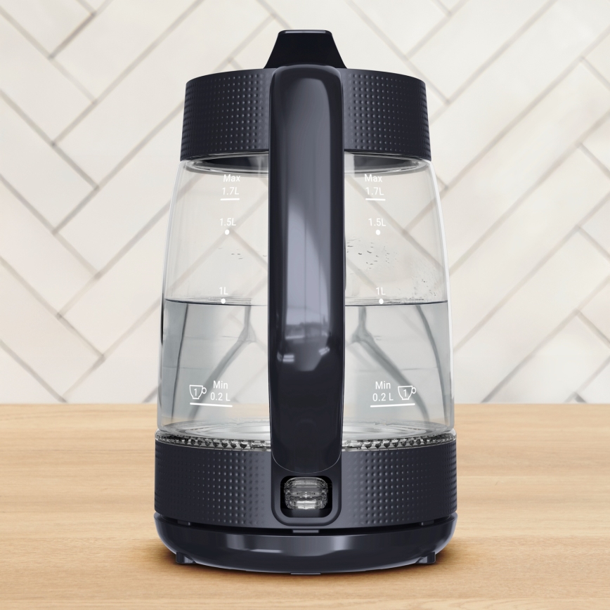 Tefal - Електрическа кана MORNING GLASS 1,7 л 2000W/230V