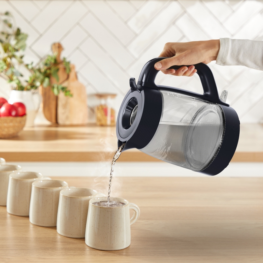 Tefal - Електрическа кана MORNING GLASS 1,7 л 2000W/230V