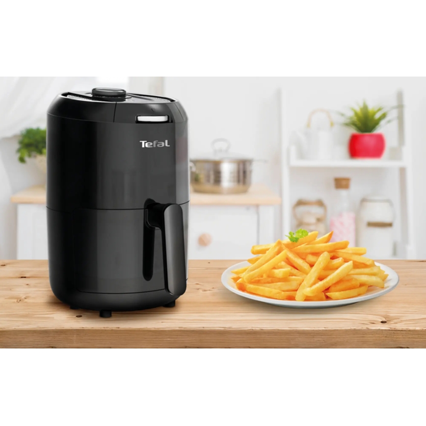 Tefal - Еър фрайър 1,6 l EASY FRY COMPACT 1030W/230V черен