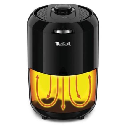 Tefal - Еър фрайър 1,6 l EASY FRY COMPACT 1030W/230V черен
