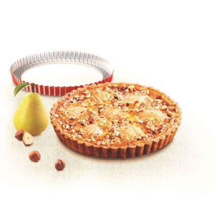 Tefal - Форма за торта с подвижна основа DELIBAKE 28 см червен