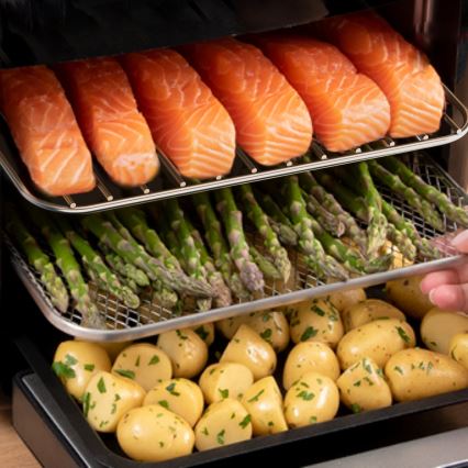 Tefal - Фритюрница с горещ въздух 15 л EASY FRY 9 в 1 1800W/230V