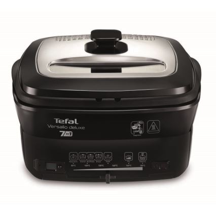 Tefal - Фритюрник 2 l VERSALION DE LUXE 7в1 1600W/230V черен