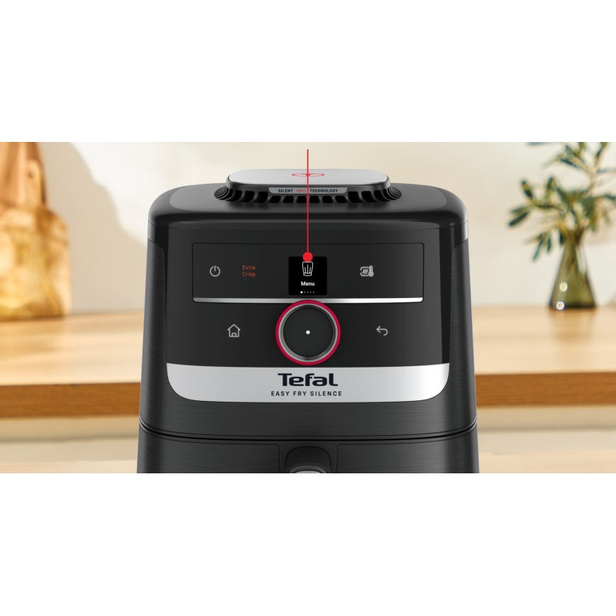 Tefal - Фритюрник с горещ въздух 5 л EASY FRY SILENCE SMART 1400-1670W/230V