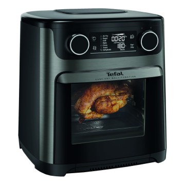 Tefal - Горещовъздушна фритюрница 15 л EASY FRY 9 в 1 1800 W/230 V черна