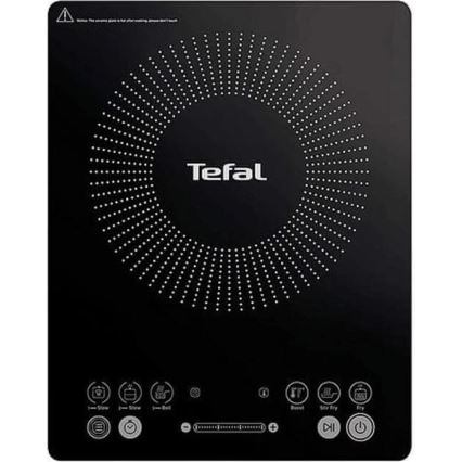 Tefal - Индукционен котлон EVERYDAY SLIM 2100W/230V черен