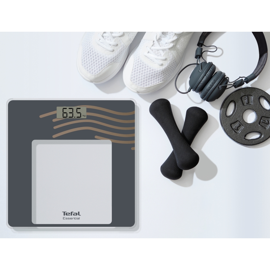 Tefal - личен кантар Essential DUNES COLLECTION 1xAAA