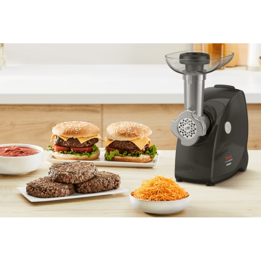 Tefal - Месомелачка 9в1 2000W/230V черен