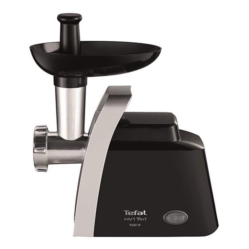 Tefal - Месомелачка 7в1 1400W/230V черен/сребрист