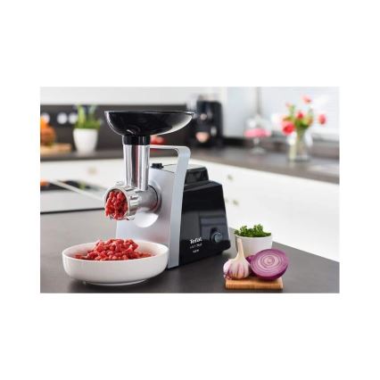Tefal - Месомелачка 7в1 1400W/230V черен/сребрист