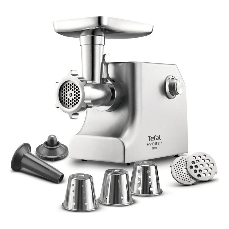 Tefal - Месомелачка 8в1 2200W/230V сребрист