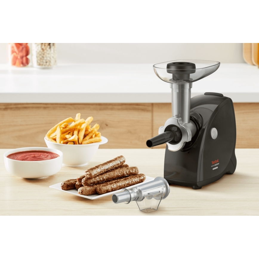 Tefal - Месомелачка 9в1 2000W/230V черен