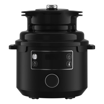 Tefal - Многофункционална електрическа скороварна 7,6 l 1200W/230V черна
