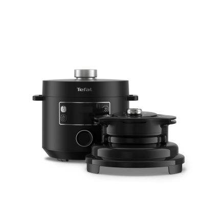 Tefal - Многофункционална електрическа скороварна 7,6 l 1200W/230V черна