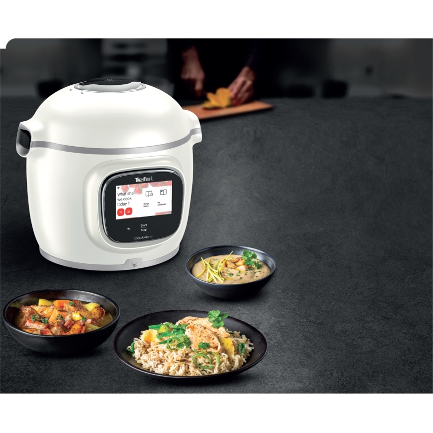 Tefal - Многофункционална електрическа тенджера под налягане 6 l COOK4ME TOUCH PRO 1600W/230V Wi-Fi