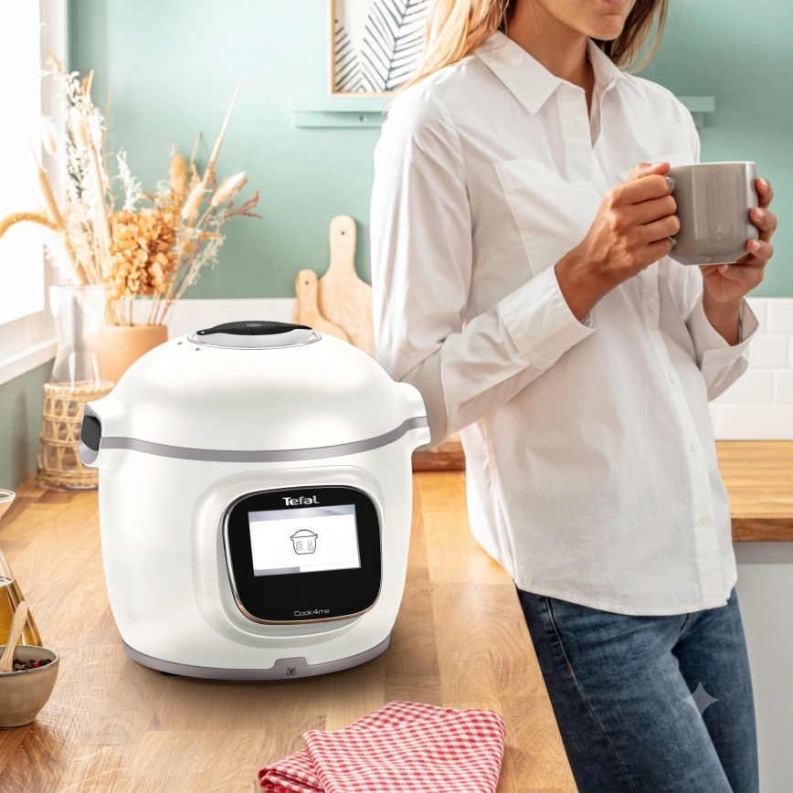 Tefal - Многофункционална електрическа тенджера под налягане 6 l COOK4ME TOUCH PRO 1600W/230V Wi-Fi