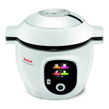Tefal - Мултифункционална електрическа тенджера 6 l 1600W/230V бяла