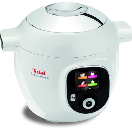 Tefal - Мултифункционална електрическа тенджера 6 l 1600W/230V бяла