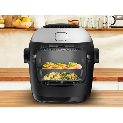 Tefal - Мултифункционална тенджера и фритюрник с горещ въздух 2 в 1 MULTICOOK ACTIFRY 1334W/230V 6 л