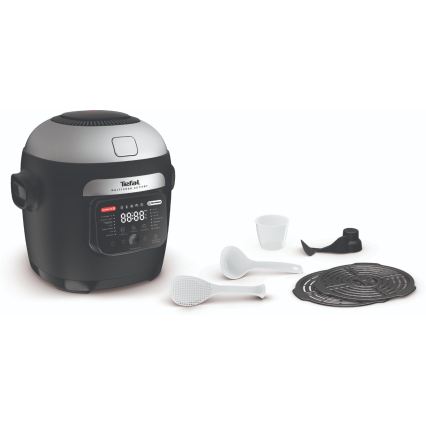 Tefal - Мултифункционална тенджера и фритюрник с горещ въздух 2 в 1 MULTICOOK ACTIFRY 1334W/230V 6 л