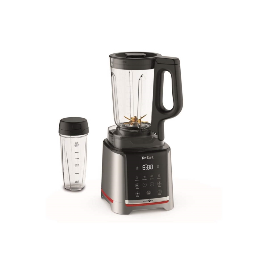 Tefal - Настолен блендер 1,7 l INFINITYMIX+ 1600W/230V черен/неръждаем