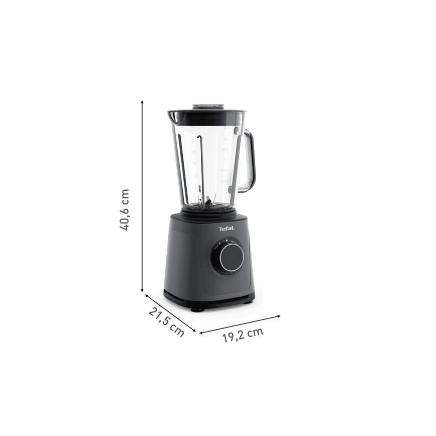 Tefal - Настолен блендер 2 l PERFECTMIX+ 1200W/230V черен