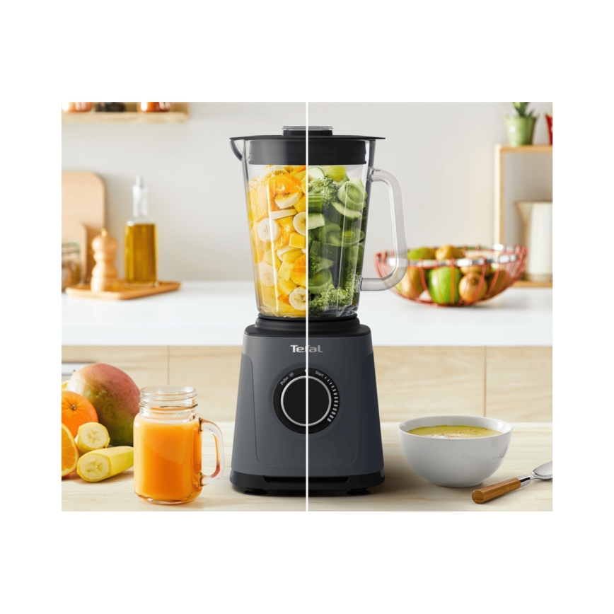Tefal - Настолен блендер 2 l PERFECTMIX+ 1200W/230V черен