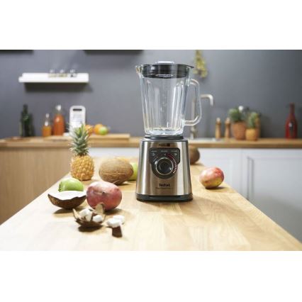 Tefal - Настолен блендер 2 l PERFECTMIX+ 1200W/230V матов хром/черен