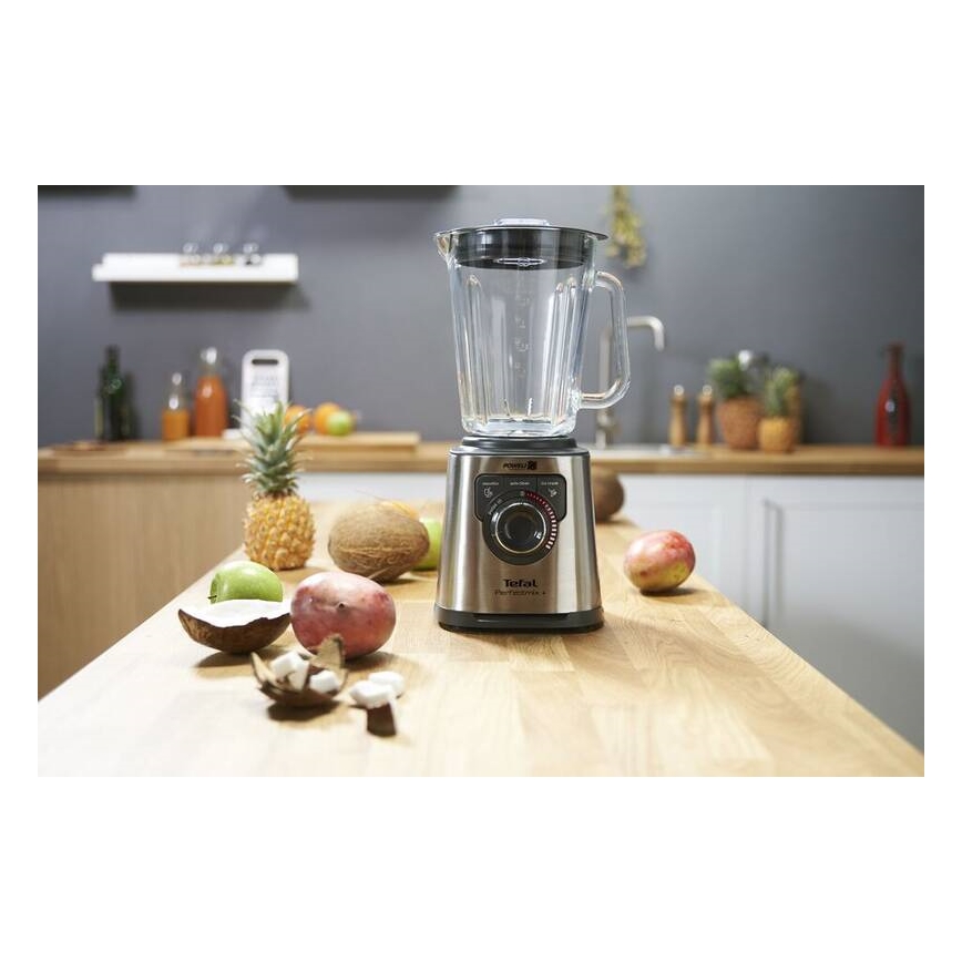Tefal - Настолен блендер 2 l PERFECTMIX+ 1200W/230V матов хром/черен