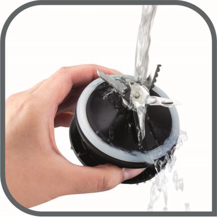 Tefal - Настолен блендер 2 l PERFECTMIX+ 1200W/230V матов хром/черен