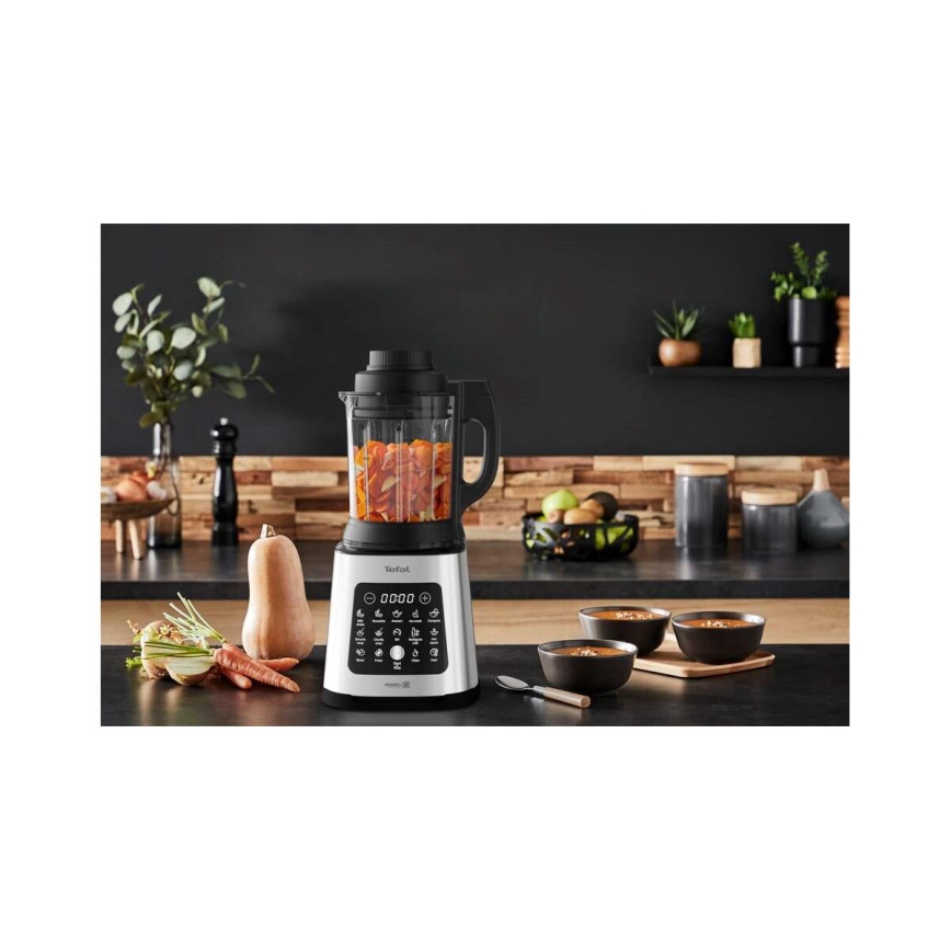 Tefal - Настолен блендер 2 l PERFECTMIX+ 1400W/230V матов хром