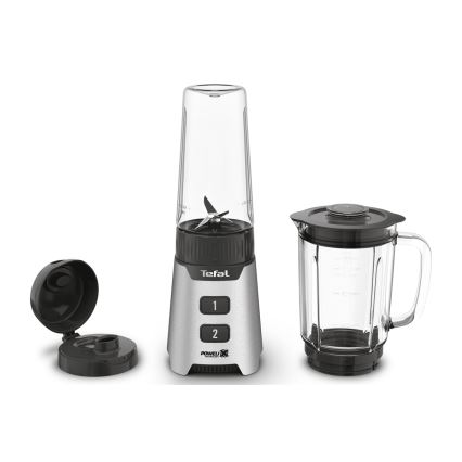 Tefal - Настолен блендер BLENDFORCE 400W/230V неръждаем/черен