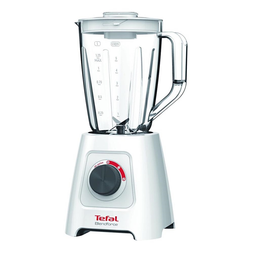 Tefal - Настолен блендер BLENDFORCE 600W/230V бял