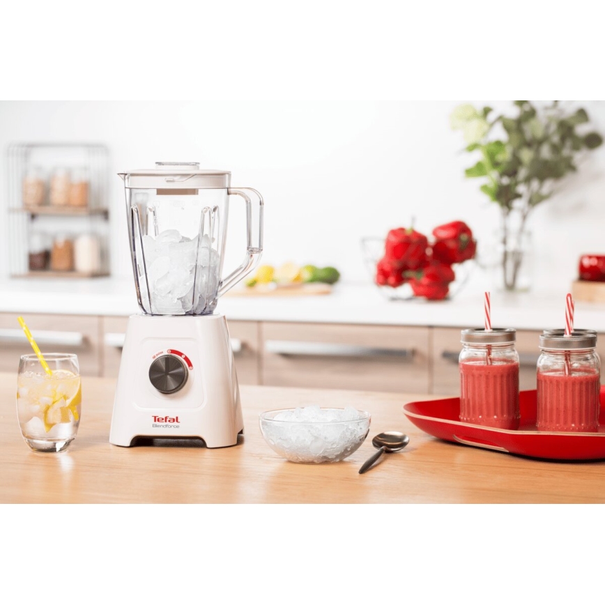 Tefal - Настолен блендер BLENDFORCE 600W/230V бял