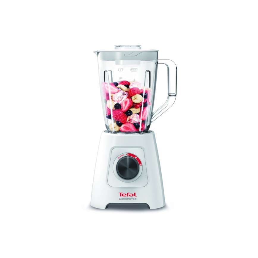 Tefal - Настолен блендер BLENDFORCE 600W/230V бял