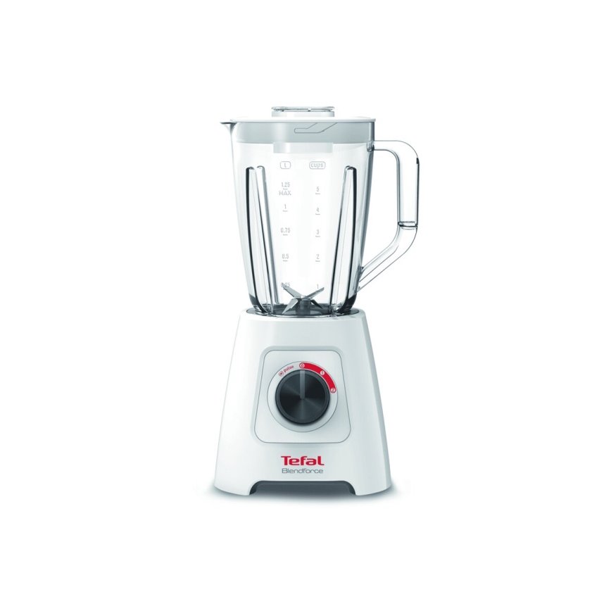 Tefal - Настолен блендер BLENDFORCE 600W/230V бял