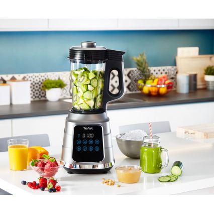 Tefal - Настолен блендер за готвене HIGH SPEED ULTRABLEND BOOST 1300W/230V сив