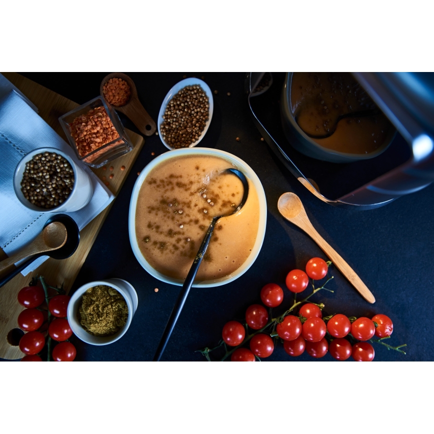 Tefal - Настолен блендер за готвене HIGH SPEED ULTRABLEND BOOST 1300W/230V сив