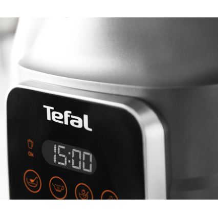 Tefal - Настолен блендер за готвене HIGH SPEED ULTRABLEND BOOST 1300W/230V сив