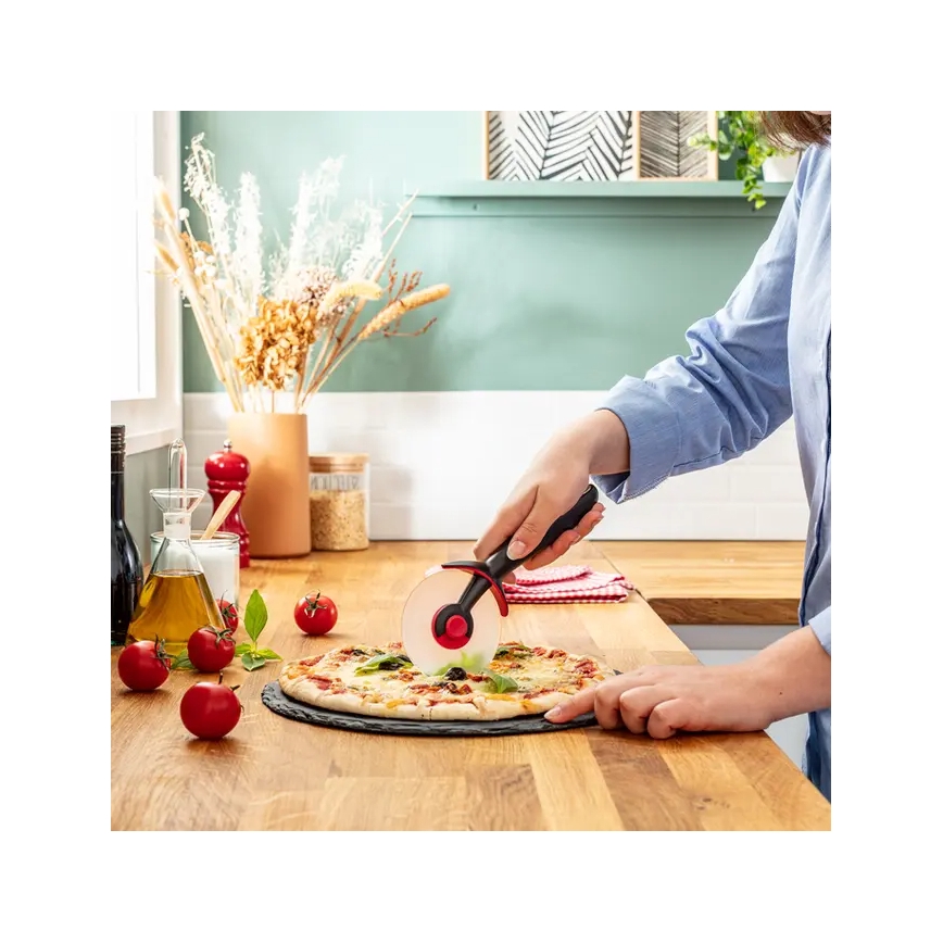 Tefal - Нож за пица INGENIO неръждаем/черен