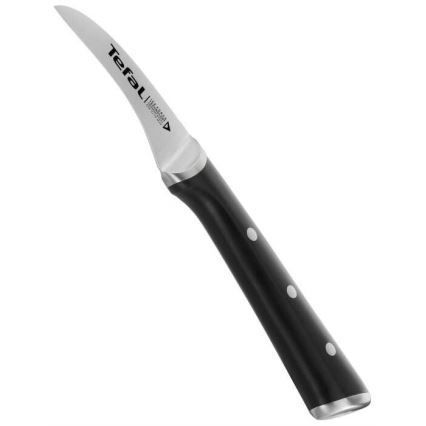 Tefal - Нож за рязане от неръждаема стомана ICE FORCE 7 см лъскав хром/черен