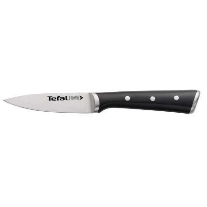 Tefal - Нож за рязане от неръждаема стомана ICE FORCE 9 см лъскав хром/черен