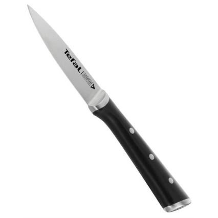 Tefal - Нож за рязане от неръждаема стомана ICE FORCE 9 см лъскав хром/черен
