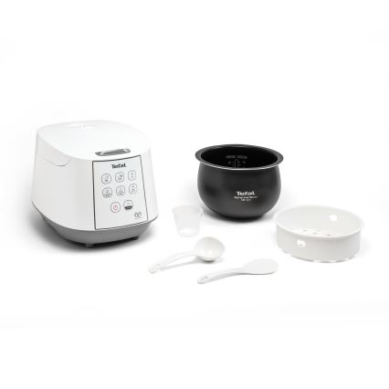 Tefal - Оризовар 8 в 1 EASY COOK 750 W/230 V 5 л бял