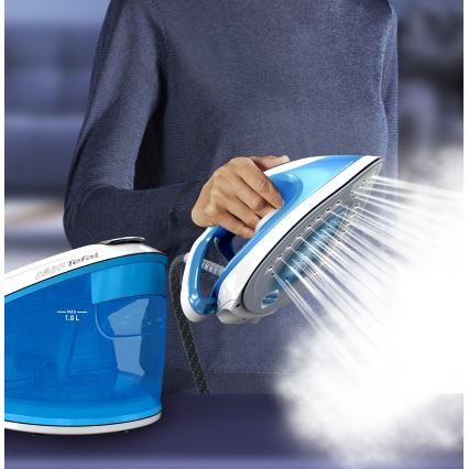 Tefal - Парогенератор EXPRESS AIRGLIDE 2800W/230V син