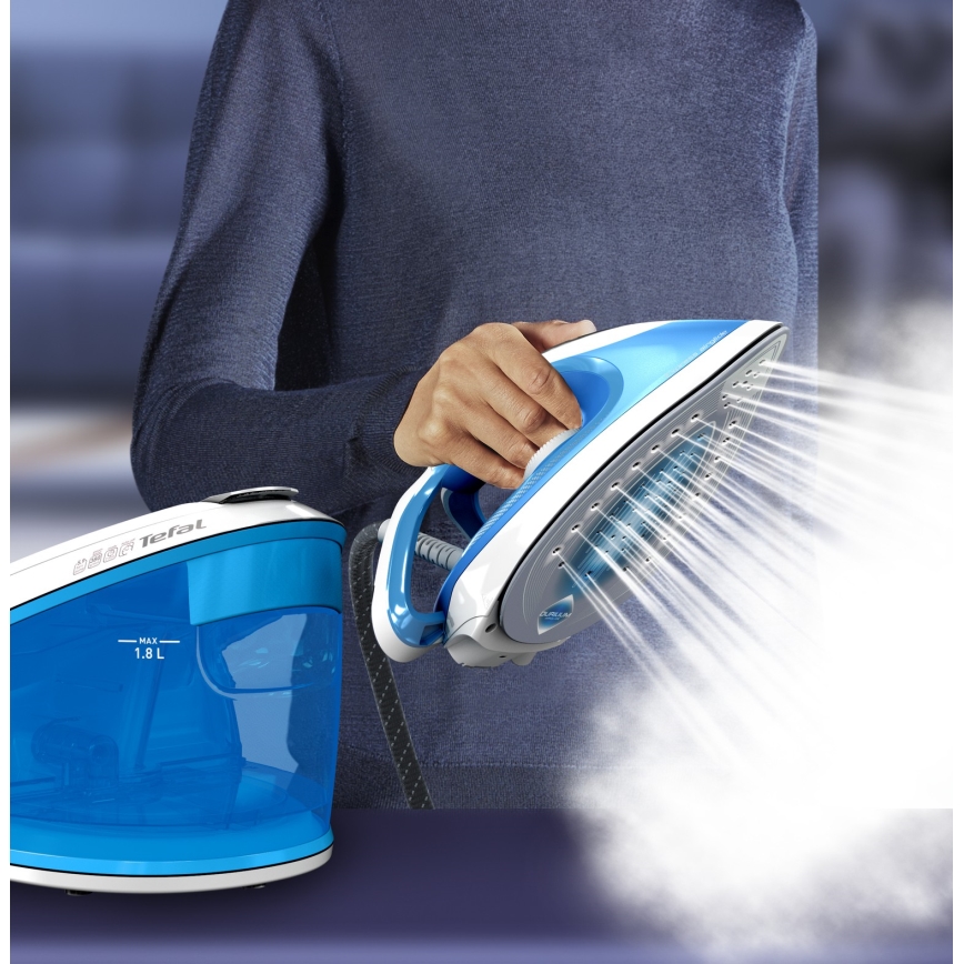 Tefal - Парогенератор EXPRESS AIRGLIDE 2800W/230V син