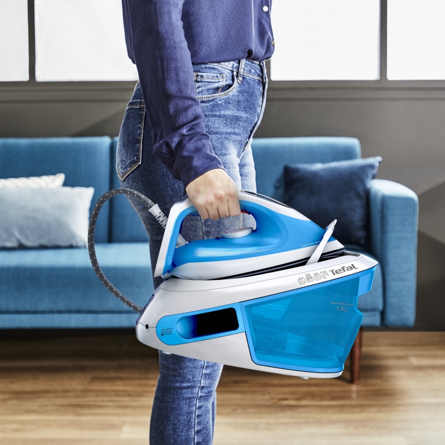 Tefal - Парогенератор EXPRESS AIRGLIDE 2800W/230V син