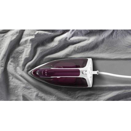 Tefal - Парна ютия EXPRESS STEAM 2400W/230V бордо