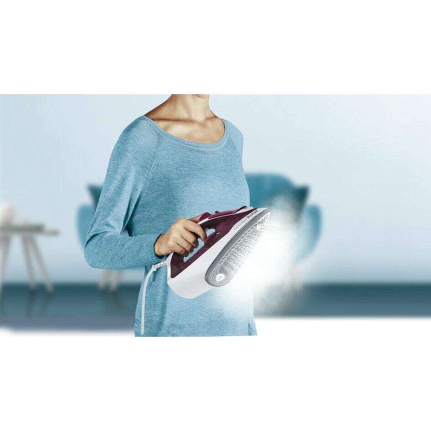 Tefal - Парна ютия EXPRESS STEAM 2400W/230V бордо