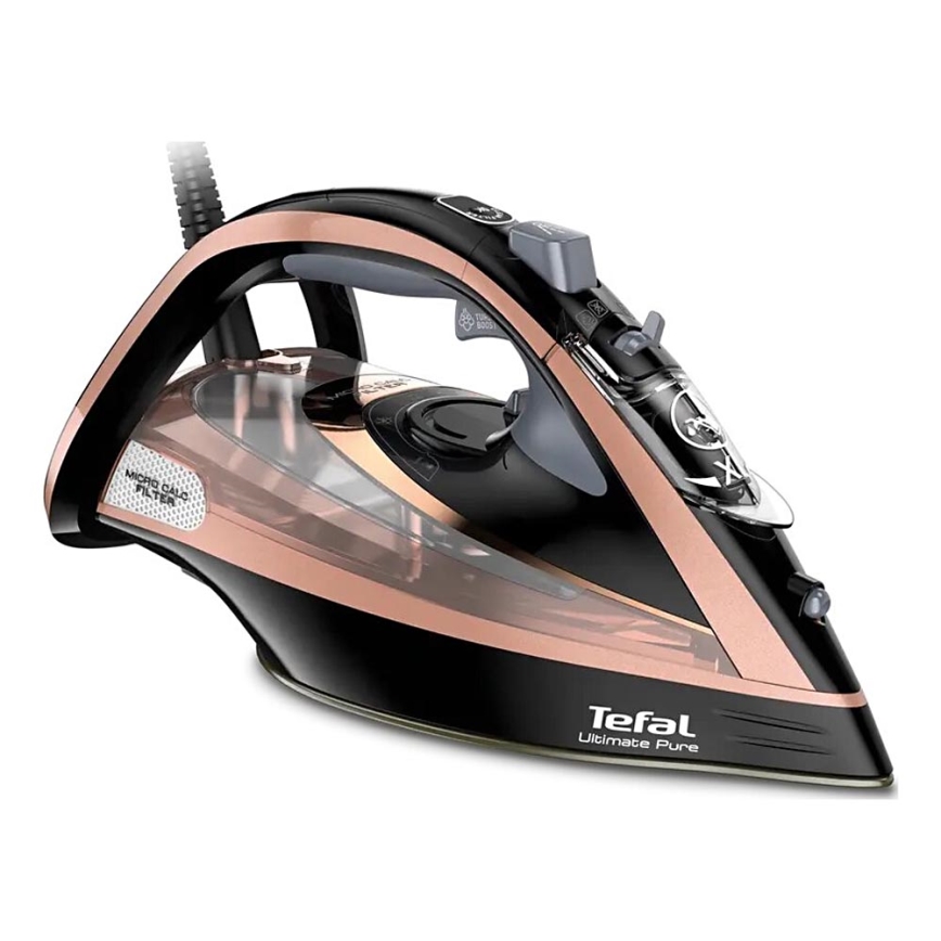 Tefal - Парна ютия ULTIMATE PURE 3000W/230V меден/черен